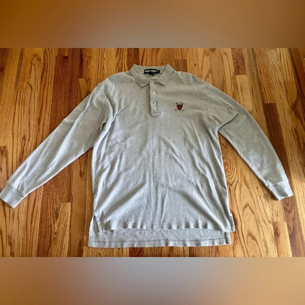 Ralph Lauren Gray Classic Polo Shirt